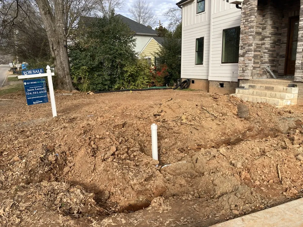 Professional landscaping services in Charlotte, NC by Hunter Grounds Construction