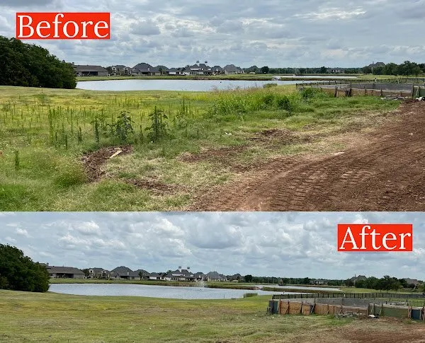 Affordable yard cleanup service in Edmond, OK - Hunter Lawn Services