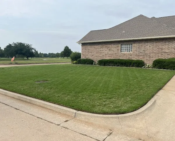Trusted landscape installation in Edmond, OK by Hunter Lawn Services