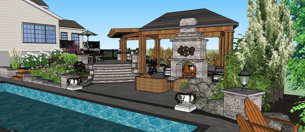 Professional garden landscaping in East Syracuse, NY by Hunter Springs Landscape Artisans