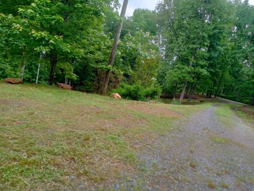 Custom landscaping services for beautiful yards in Blue Ridge, GA by Hunters