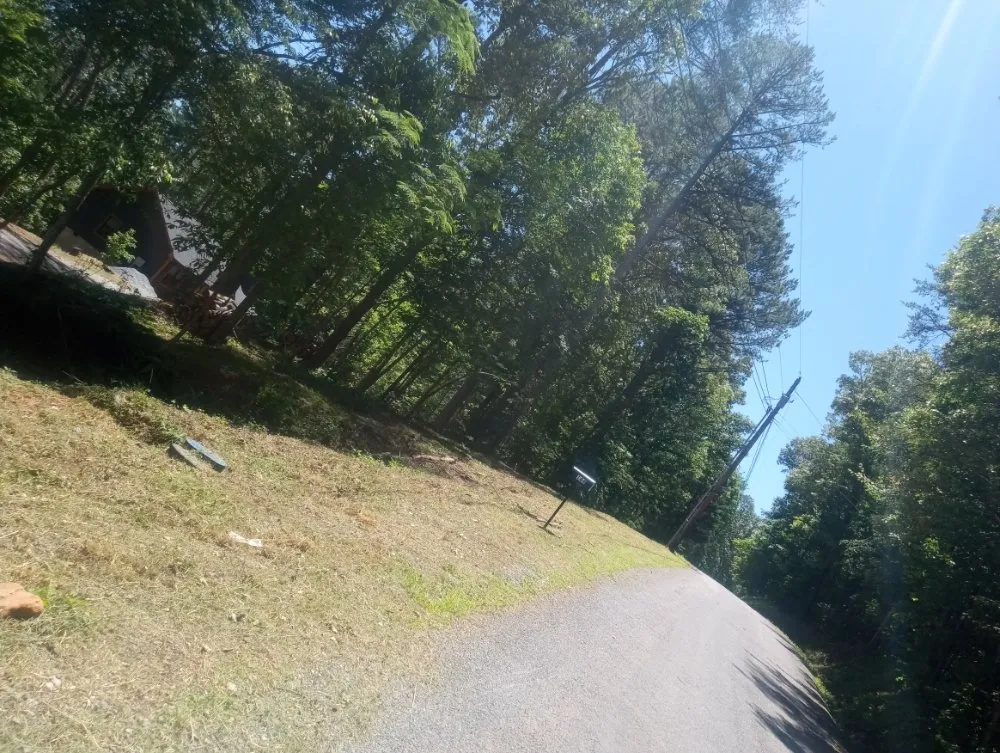 Custom landscape installation in Blue Ridge, GA - Hunters