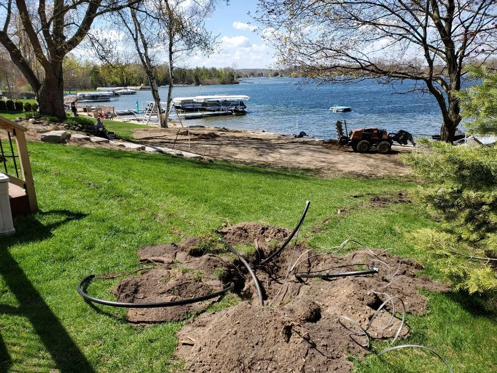 Local landscaping services for residential properties across Clarkston, MI - Hunter's Irrigation