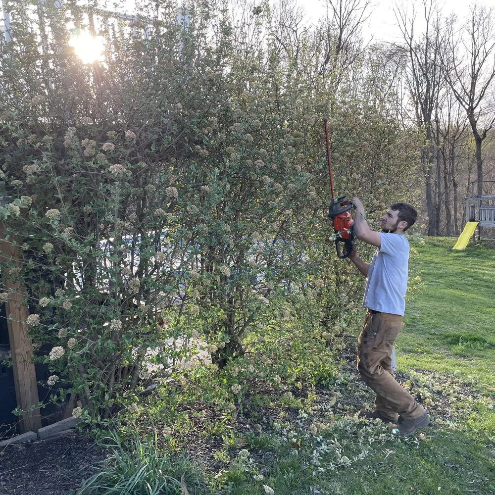 Professional landscaping services in Kintnersville, PA by Hunter's Lawn & Tree Service