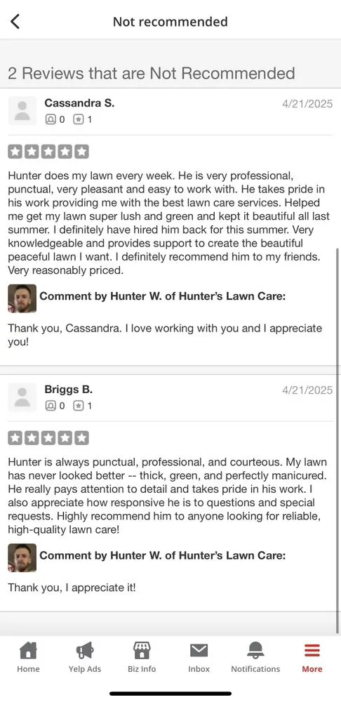 Reliable lawn mowing service for homes in Fort Collins, CO by Hunter’s Lawn Care