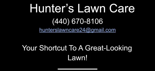 Hunter’s Lawn Care Logo