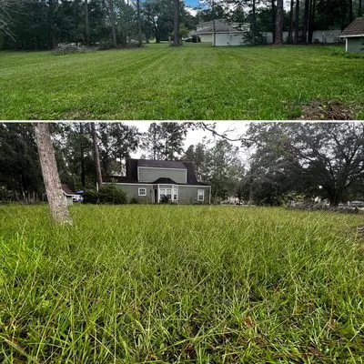 Hunter's Lawn Care Logo