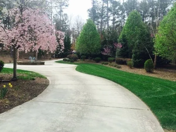 Local landscape design with custom design in Durham, NC by Hunt’s Lawn Care
