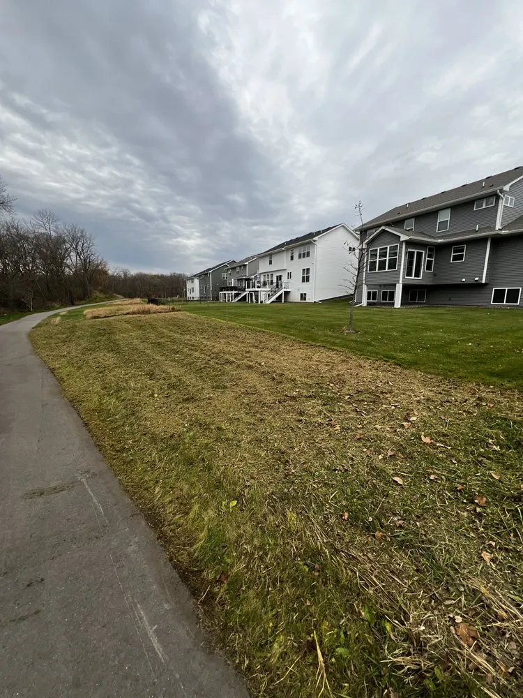 Expert lawn mowing service for residential properties in Elk River, MN by Hunt’s Lawn Care