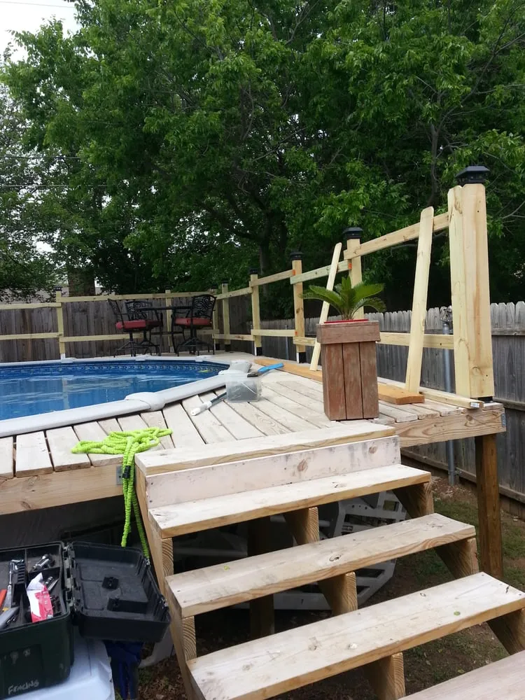 Custom residential landscaping in Benbrook, TX by Hunt's Lawn Service