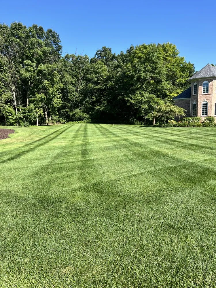 Professional garden landscaping in Houghton Lake, MI by Hunt’s Property Services