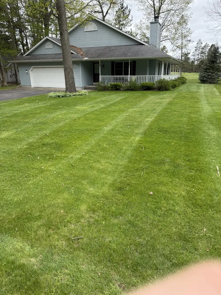 Trusted lawn mowing service in Houghton Lake, MI by Hunt’s Property Services