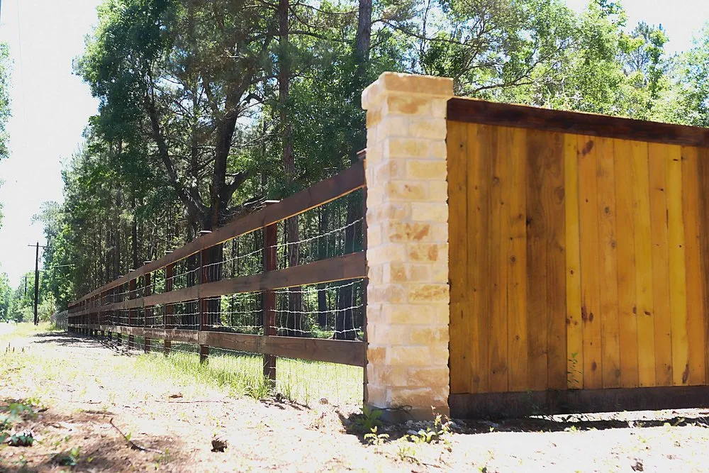 Reliable outdoor landscaping with custom design in Huntsville, TX by Huntsville Fence Company