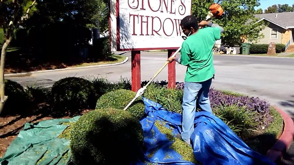 Professional lawn mowing service for year-round maintenance in Huntsville, AL by Huntsville Lawn Care