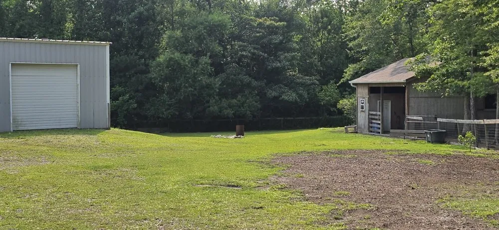 Professional garden landscaping in Leland, NC by Hurricane Lawn Care