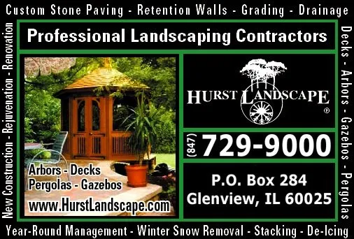 Reliable landscaping services in Glenview, IL by Hurst Landscape Company