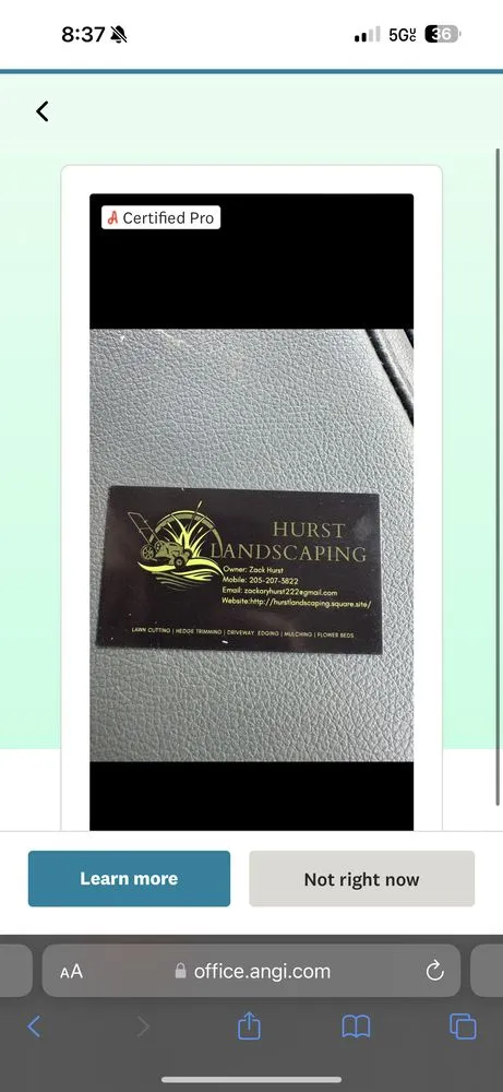 Affordable landscaping services for year-round maintenance in Cordova, AL by Hurst landscaping