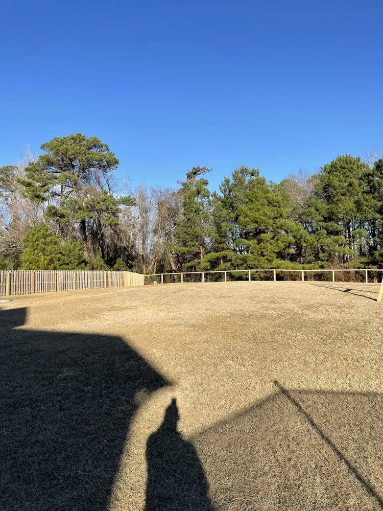 Professional yard cleanup service in Hubert, NC by Hurst Lawn Care