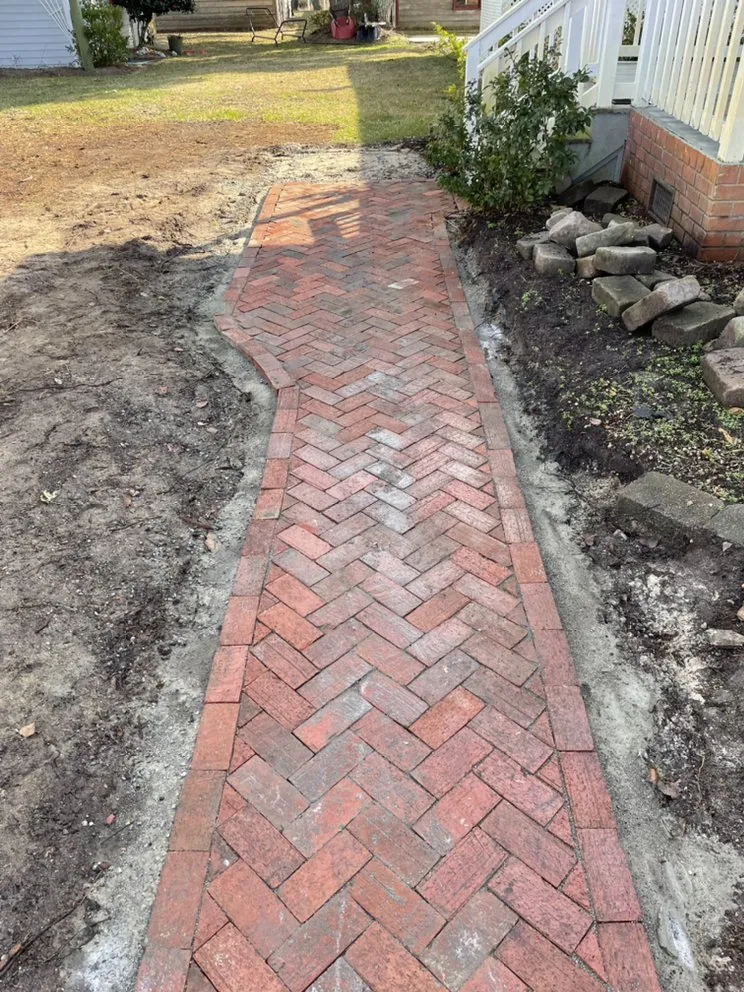 Expert yard cleanup service with custom design across Hubert, NC - Hurst Lawn Care