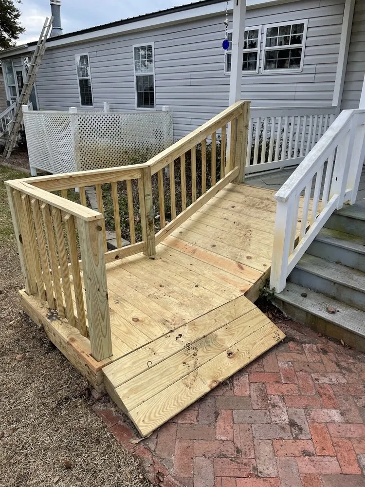 Affordable residential landscaping for residential properties in Hubert, NC by Hurst Lawn Care