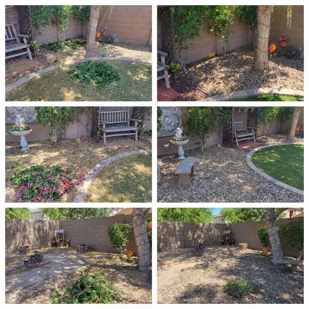 Local landscape design for homes in Maricopa, AZ by Husband & Wife Landscape Team