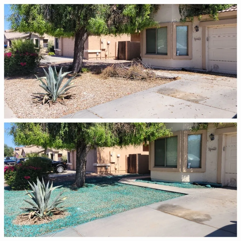 Reliable landscape installation in Maricopa, AZ - Husband & Wife Landscape Team