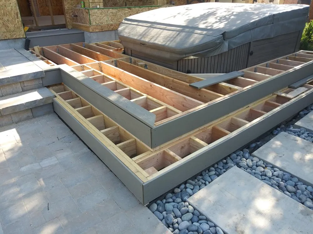 Professional landscape installation in Bluffdale, UT by Huskie'z Landscaping