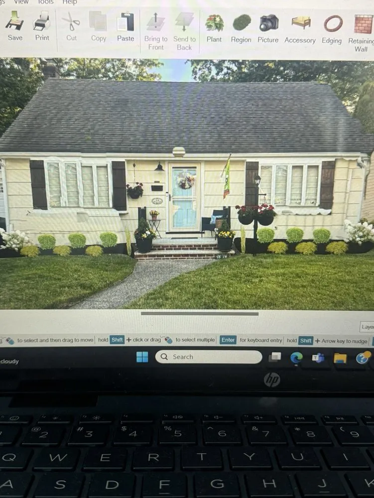 Custom landscape installation in Fair Lawn, NJ - Husky Lawn Care