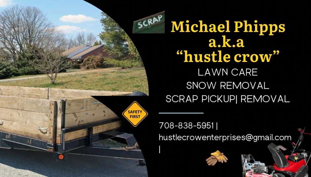 Local lawn care service experts serving Chicago Heights, IL - Hustle Crow Enterprises