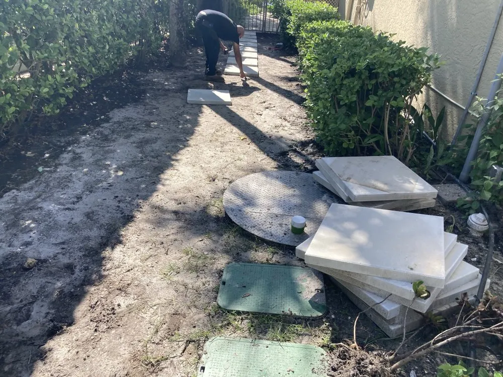 Reliable lawn care service for outdoor upgrades in North Port, FL by Hustlin Landscaping