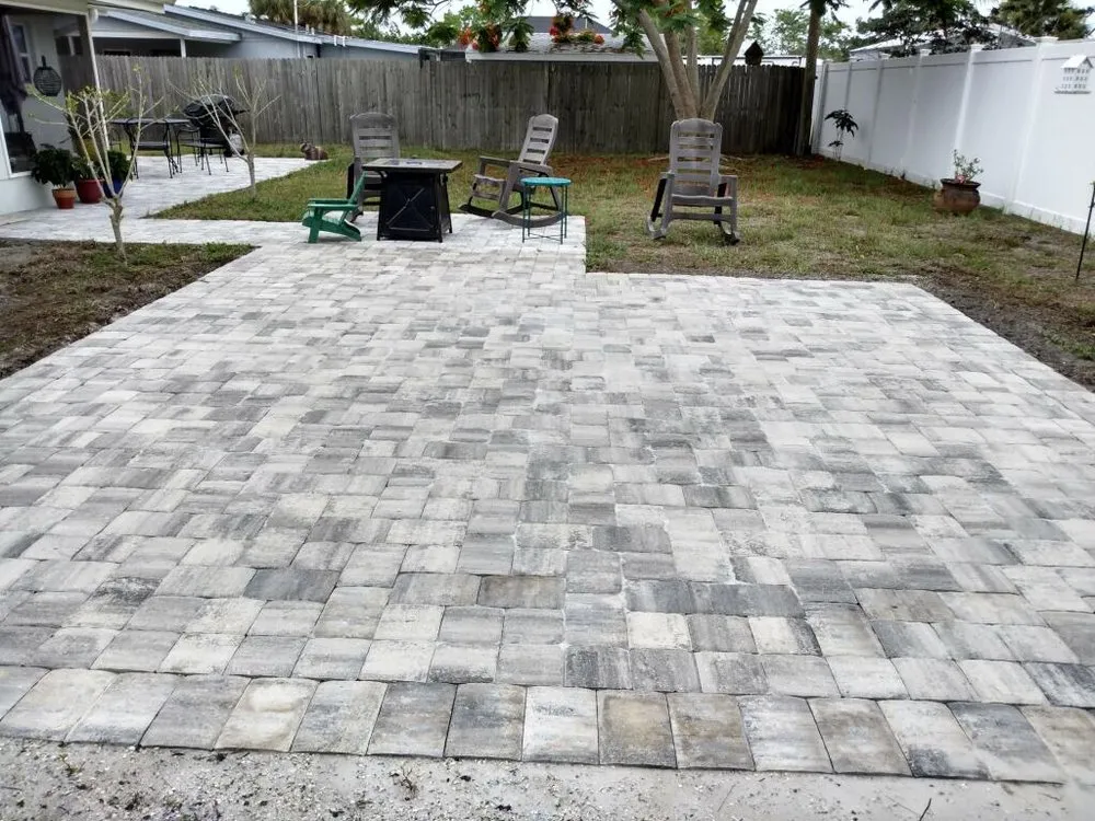 Local landscaping services with custom design in North Port, FL by Hustlin Landscaping