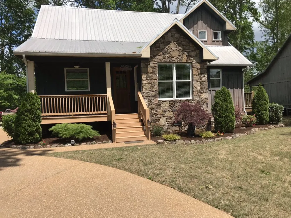 Affordable residential landscaping with custom design across Greenbrier, AR - Hutch's Hometown Services