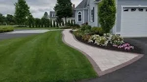 Custom outdoor landscaping with custom design across Wappingers Falls, NY - H.V. Earthworks