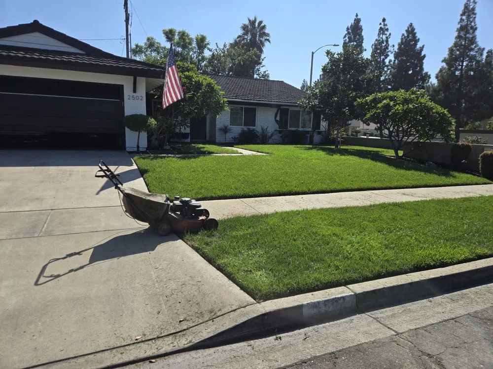 Professional yard maintenance experts serving Anaheim, CA - H.V Garden Service