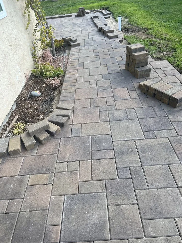 Professional lawn mowing service for outdoor upgrades in Escondido, CA by HV Landscaping