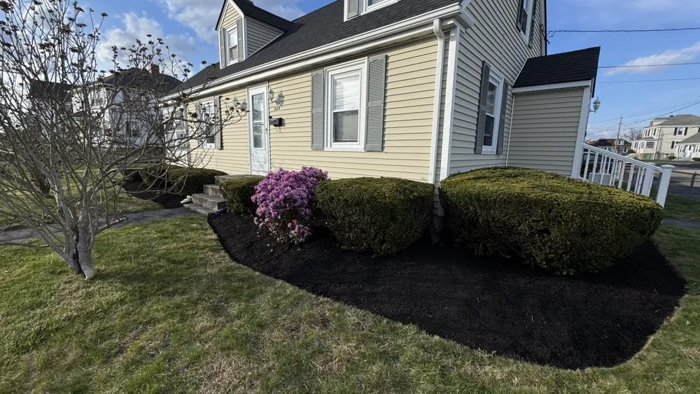 Reliable yard maintenance for homes in Providence, RI by H&V Landscaping