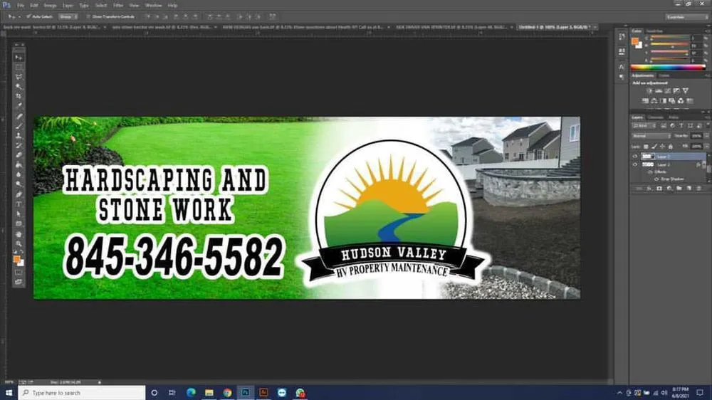 Reliable landscape installation near you in Middletown, NY by HV Property Maintenance