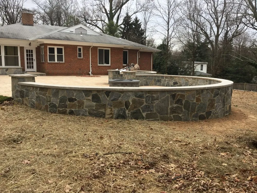 Custom landscape installation for outdoor upgrades in Silver Spring, MD by HWS Hardscape and Waterseal Solutions