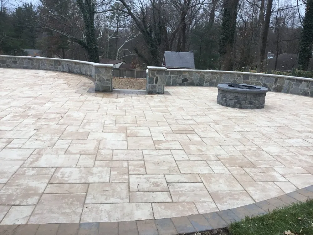 Professional outdoor landscaping in Silver Spring, MD by HWS Hardscape and Waterseal Solutions