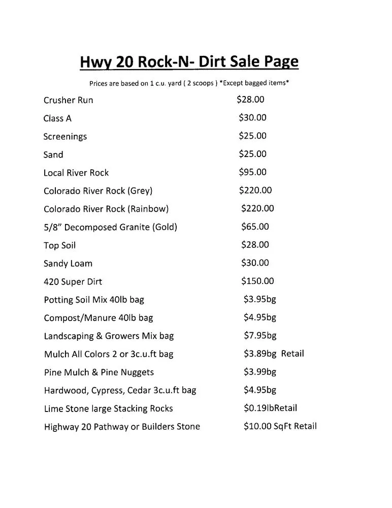 Professional residential landscaping for beautiful yards across Claremore, OK - HWY 20 Rock-N-Dirt