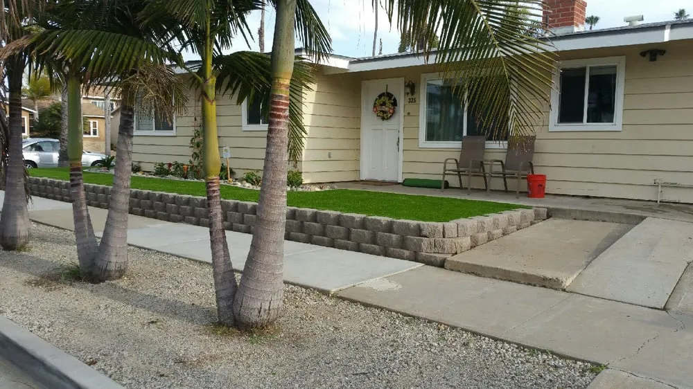 Custom yard maintenance experts serving Oceanside, CA - Hybrid Turf Corp California