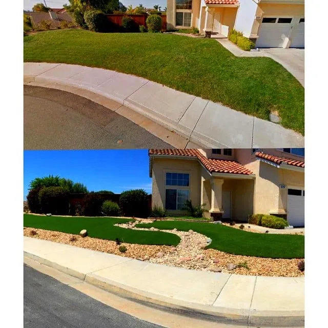 Top-rated garden landscaping for year-round maintenance across Oceanside, CA - Hybrid Turf Corp California
