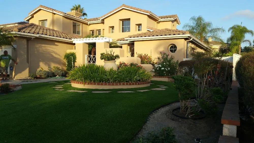 Top-rated residential landscaping in Oceanside, CA by Hybrid Turf Corp California