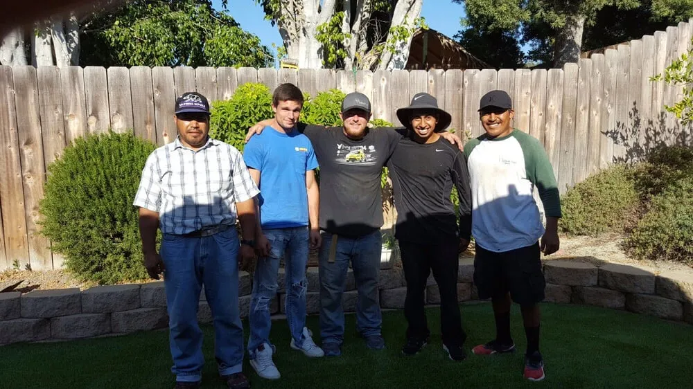 Custom residential landscaping in Oceanside, CA by Hybrid Turf Corp California