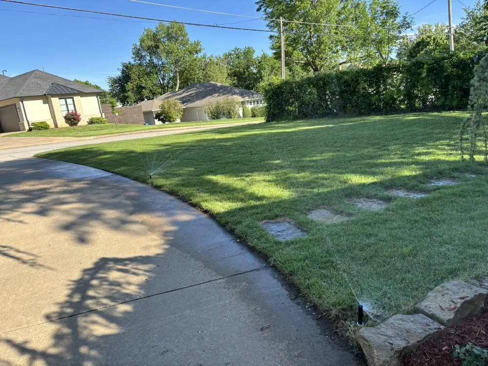 Professional landscaping services for beautiful yards across Owasso, OK - Hydro Element