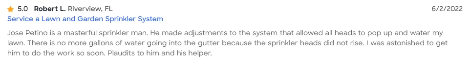 Expert landscaping services in Plant City, FL by Hydro Pro Irrigation