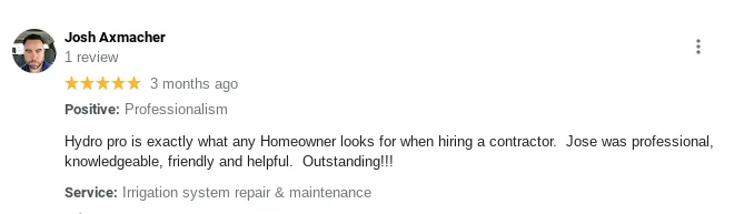 Trusted landscape design in Plant City, FL - Hydro Pro Irrigation