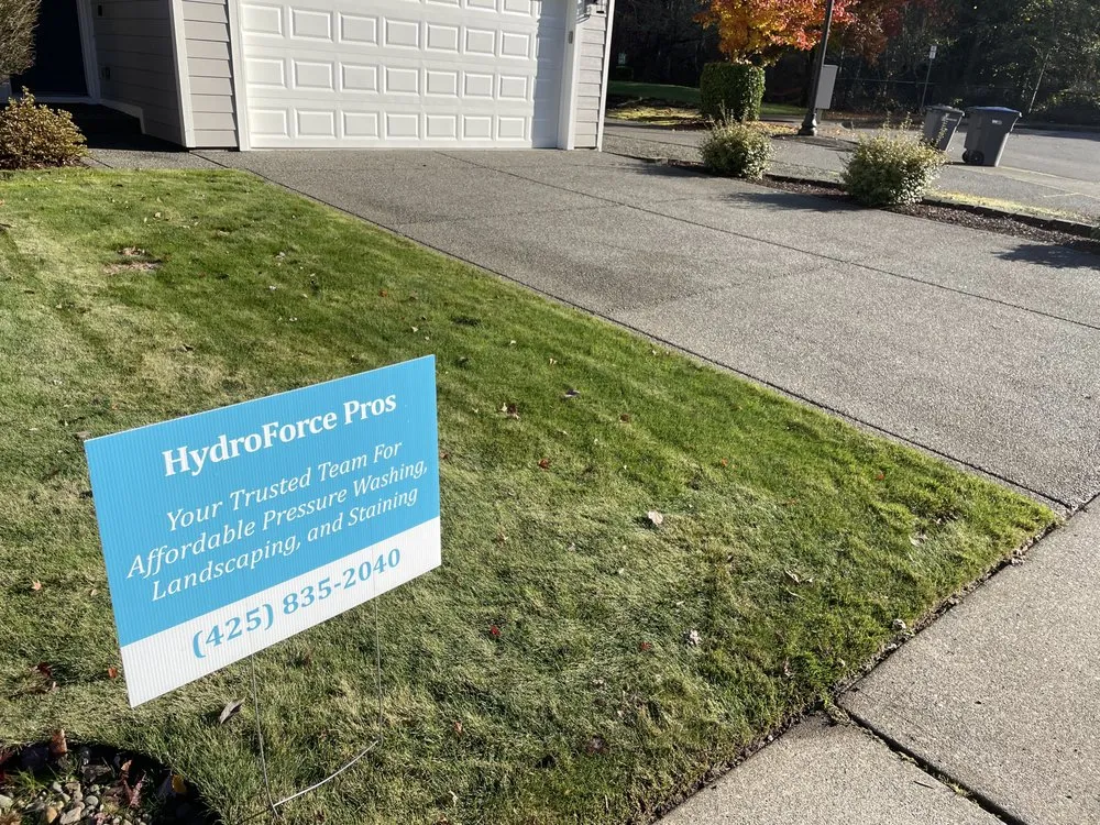 Top-rated outdoor landscaping near you in Maple Valley, WA by Hydroforce Pros