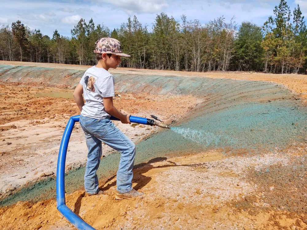 Expert residential landscaping in Orangeburg, SC by HydroGrow Hydroseeding