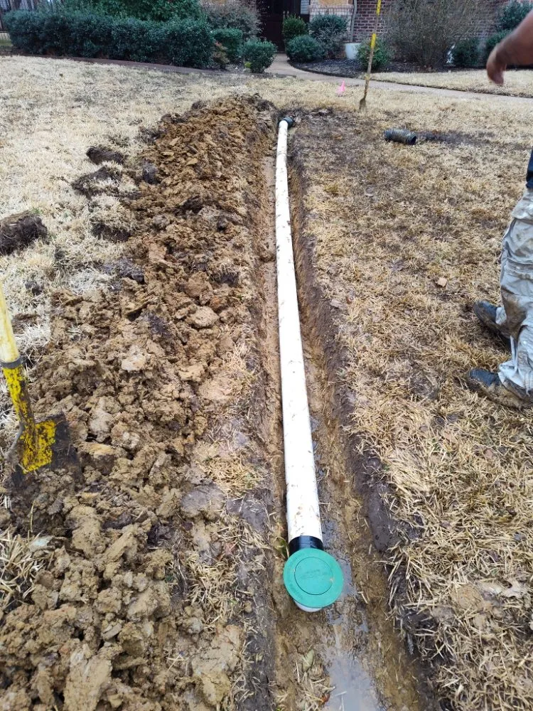 Professional landscape installation in Arlington, TX - Hydrology Services